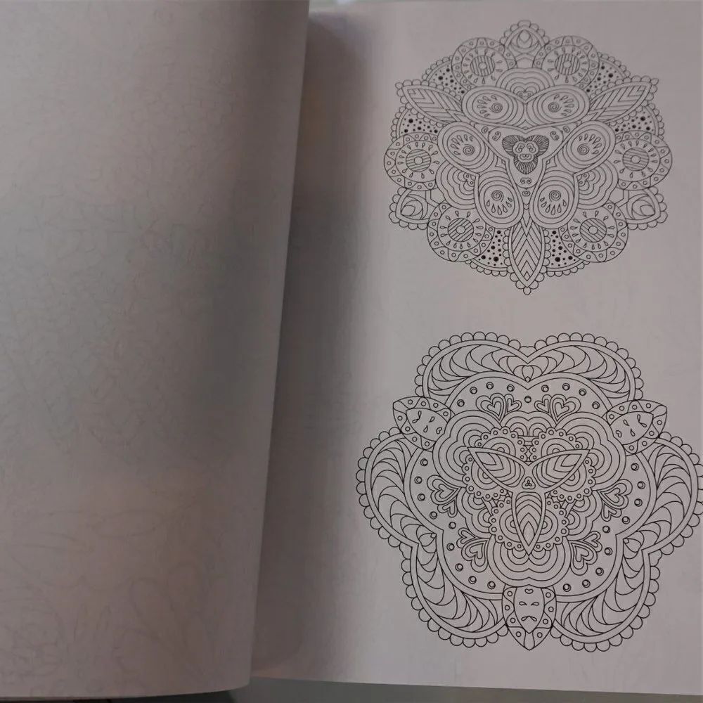 Color Creatives Book Peaceful Patterns Coloring To Relax And Soothe - Picture 5 of 9